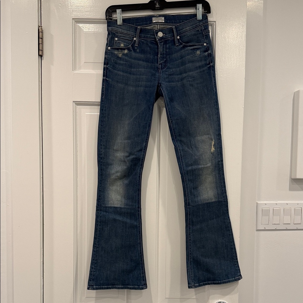 MOTHER “The Runaway” Blue Jeans